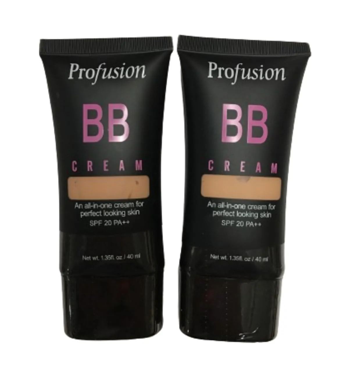 2 Pack Profusion BB Cream An all in one Cream for Perfect Looking Sking SPF 20 PA