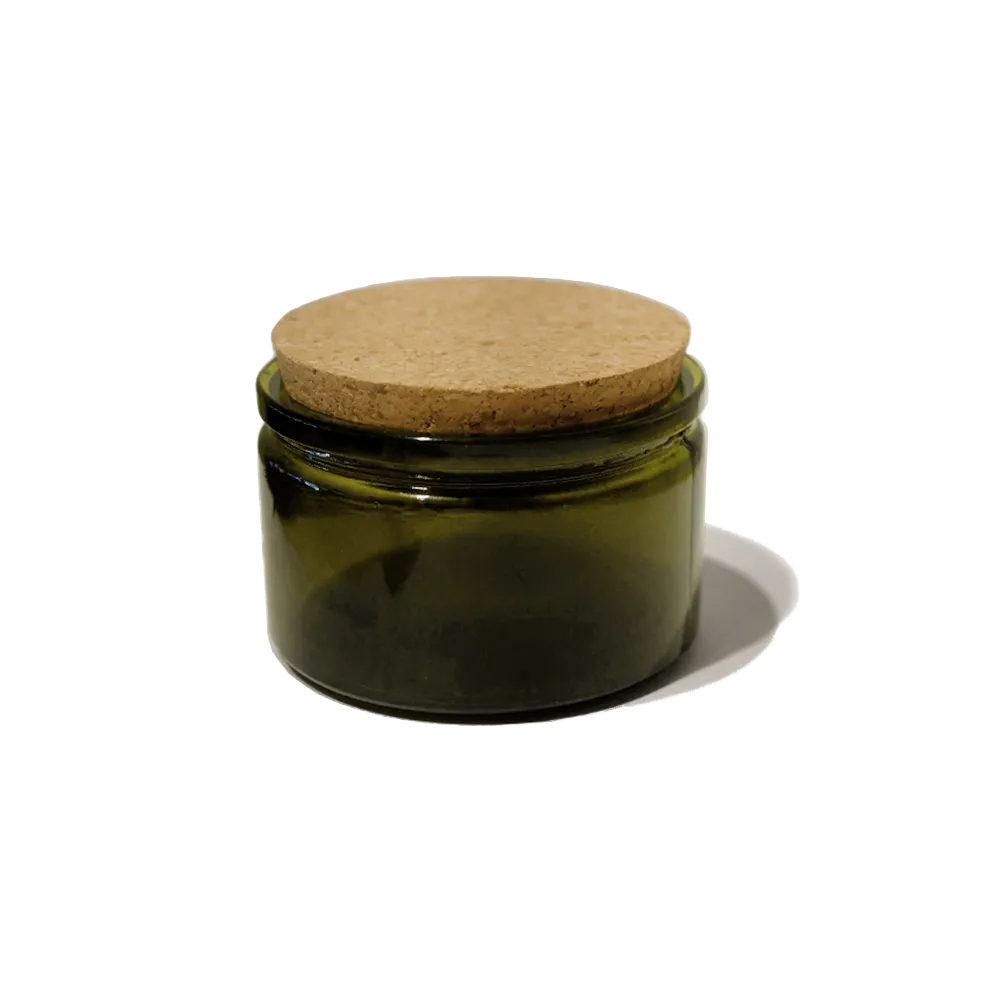 4 oz Green Jar with Cork Lid