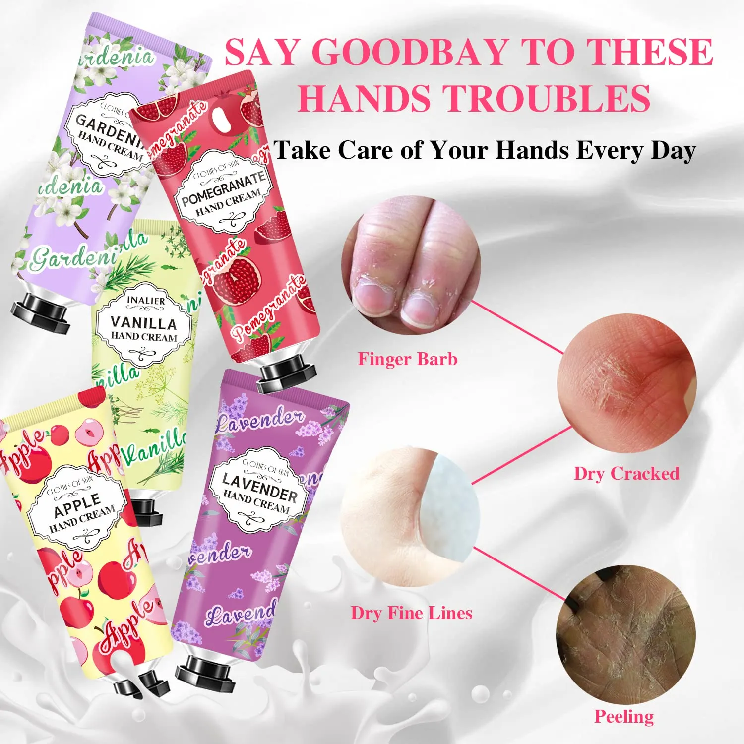 86 Pack Hand Cream Christmas Gifts,Stocking Stuffers for Adults Teacher Gifts,Appreciation Gifts for Coworkers,Hand Lotion Travel Size in Bulk for Dry Cracked Hands,Baby Shower Prizes Gifts for Women