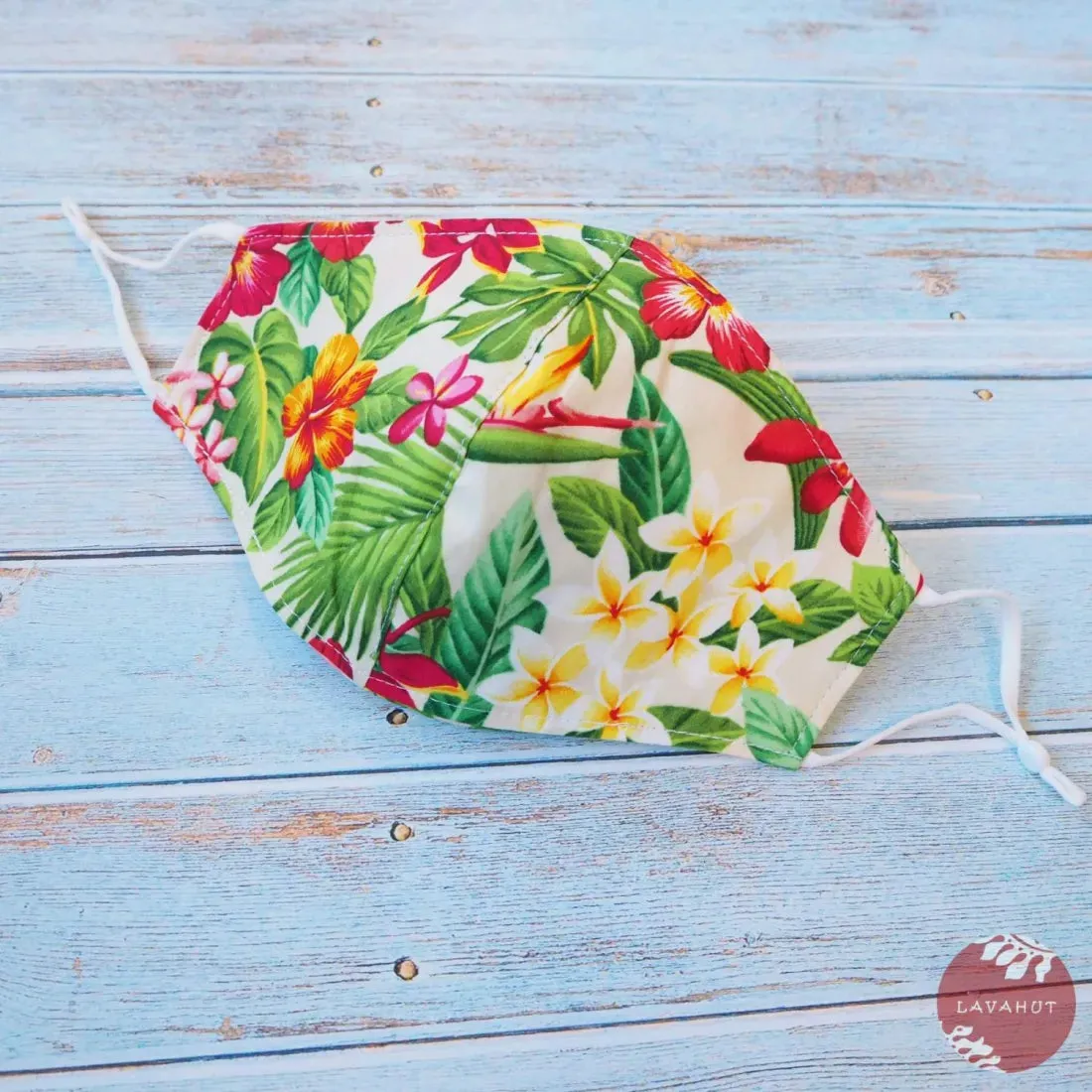 Adjustable   Filter Pocket • Cream Botanical