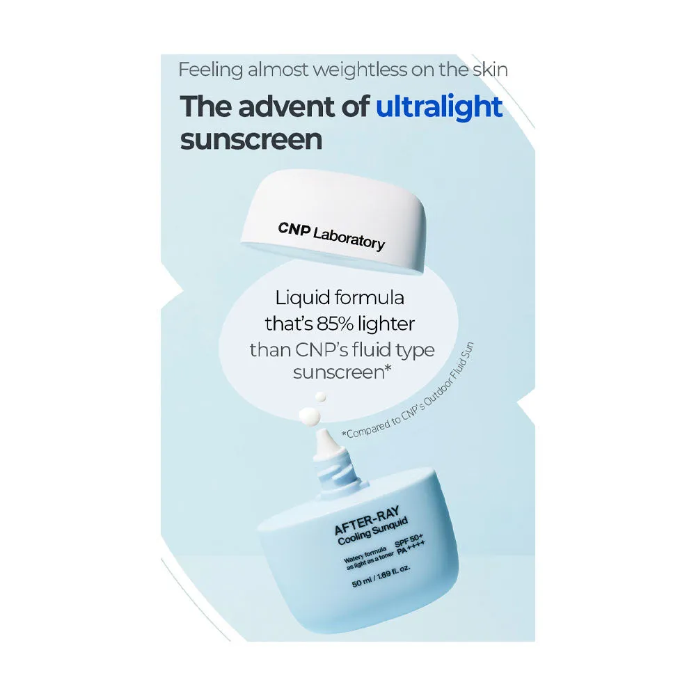 AFTER-RAY Cooling Sunquid SPF50 /PA    
