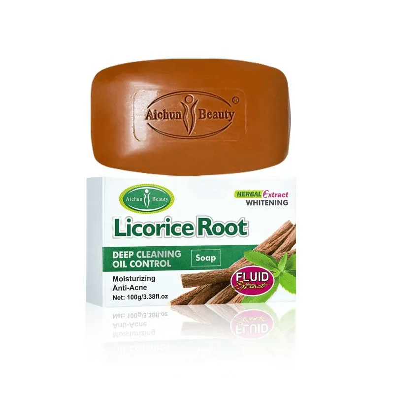 Aichun Beauty Licorice Root Herbal Extract Soap - 100g