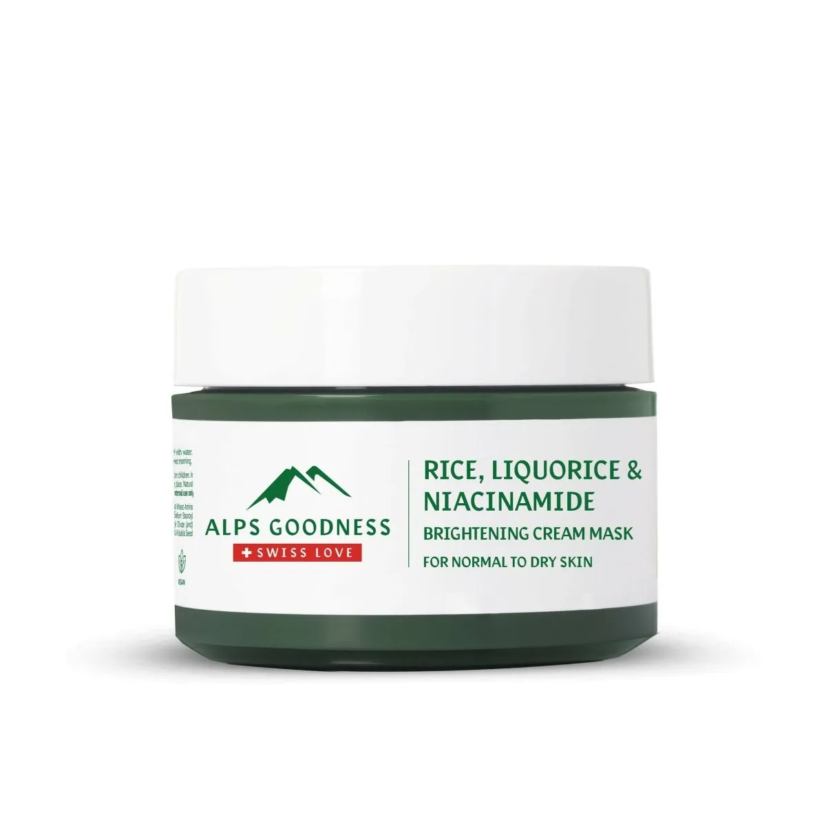 Alps Goodness Rice, Liquorice & Niacinamide Brightening Cream Mask