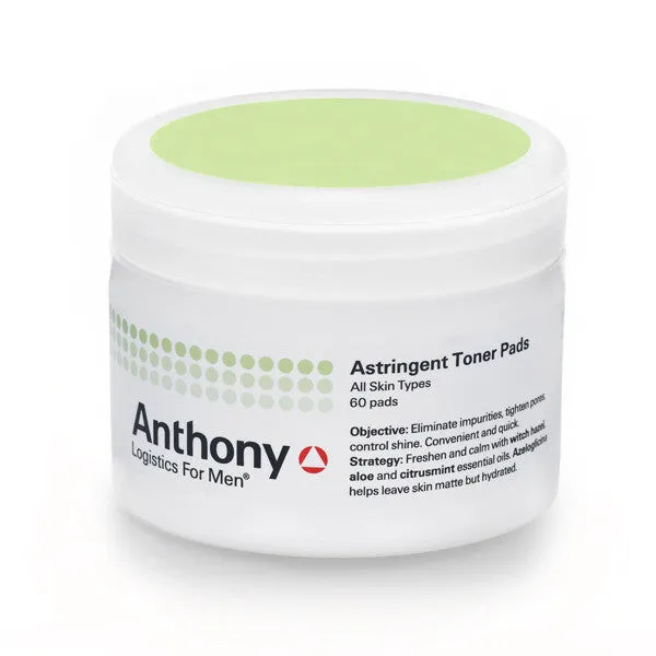 Anthony Logistics Astringent Toner Pads