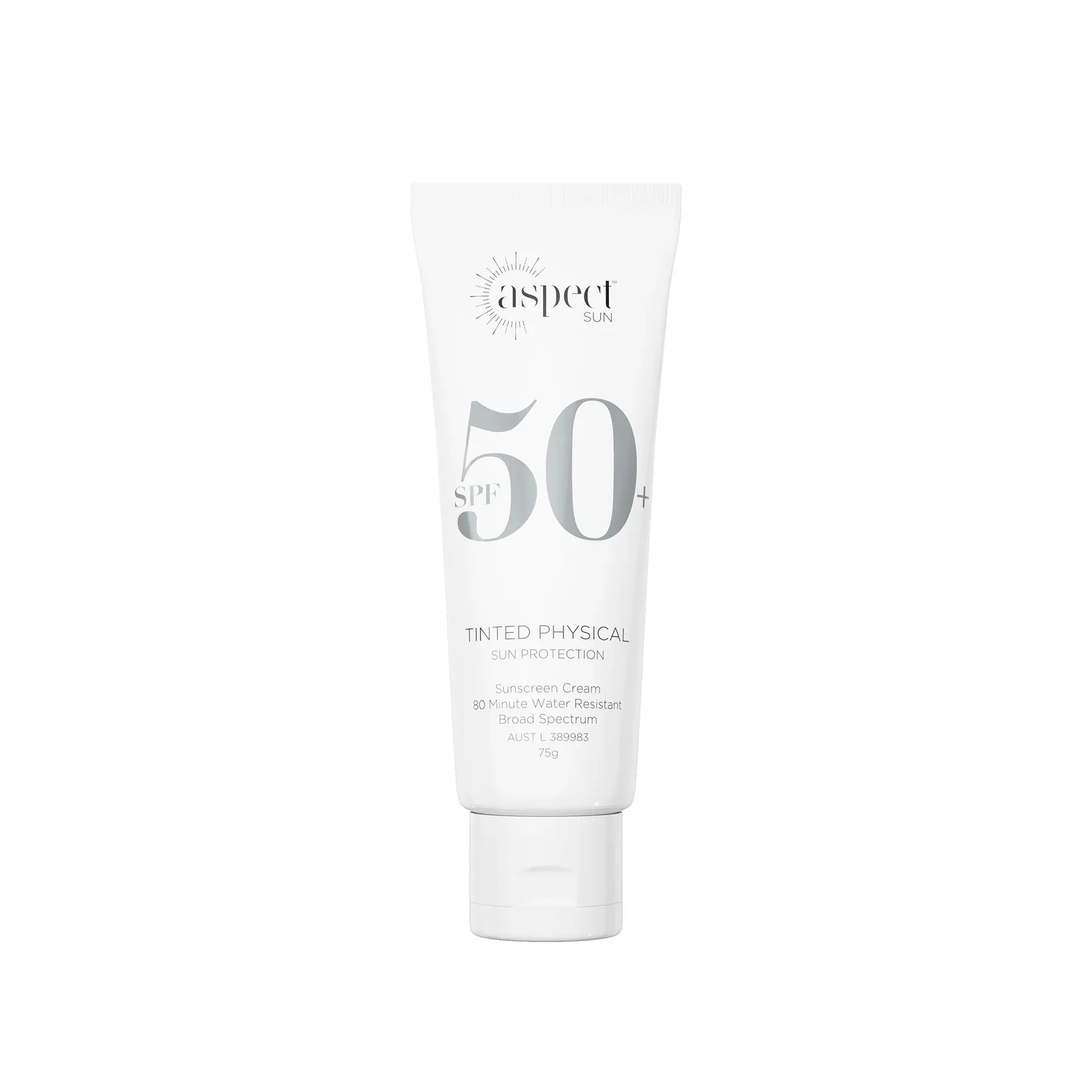 Aspect Physical Sunscreen (Tinted) SPF50