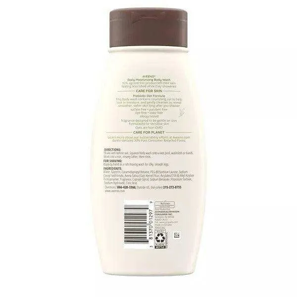 Aveeno Body Wash Daily Moisturizer with Soothing Oat for Normal to Dry Skin - 18oz