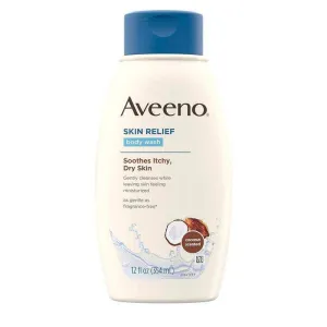 Aveeno Skin Relief Body Wash with Coconut Scent for Sensitive, Itchy, Dry Skin - 12oz