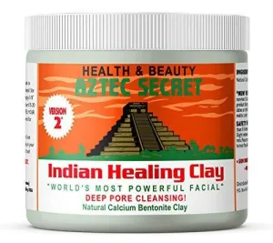 Aztec Secret – Indian Healing Clay 1 lb – Deep Pore Cleansing Facial & Body Mask – The Original 100% Natural Calcium Bentonite Clay – New Version 2 1 Pound (Pack of 1)