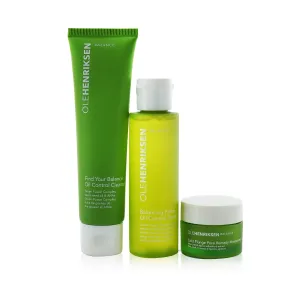 Balance It All Oil Control & Pore-Refining Set: Cleanser 60ml   Toner 65ml   Moisturizer 15ml