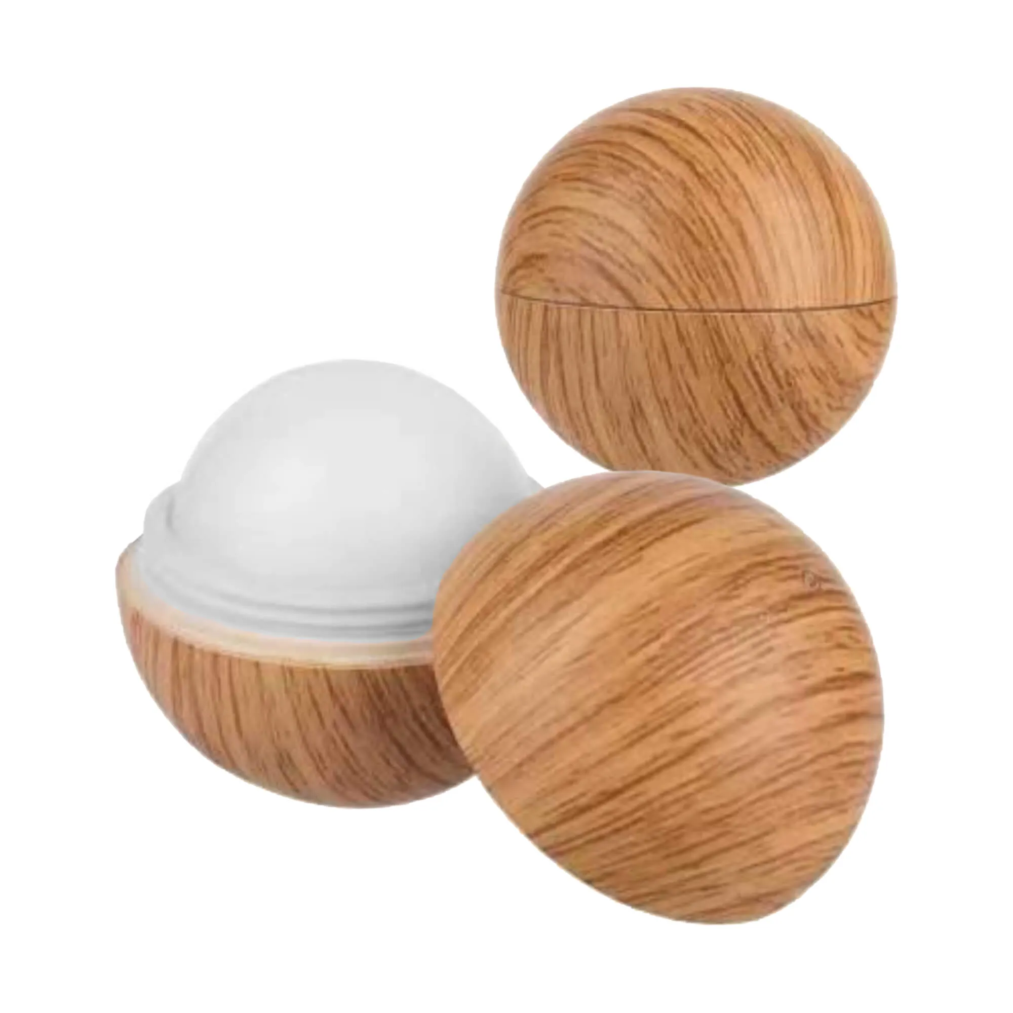 Bamboo-Like Lip Balm Ball - Printed