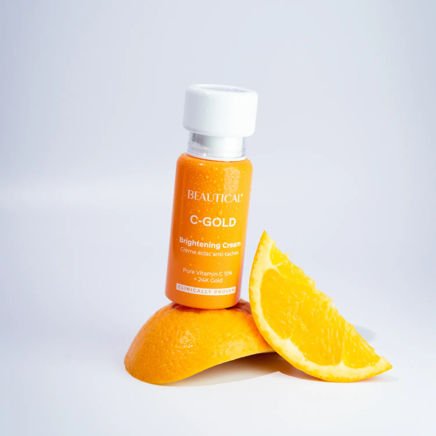 BEAUTICAL C-GOLD Brightening Cream - Anti-wrinkle, anti dark spots, moisturizing, anti aging, vitamin C cream - 15ml