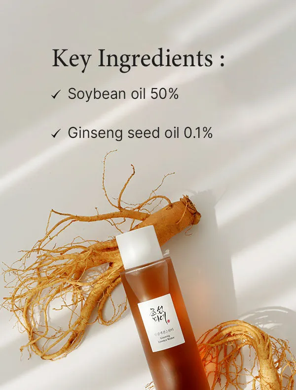 Beauty of Joseon Ginseng Essence Water Korean Toner - Korean Skincare