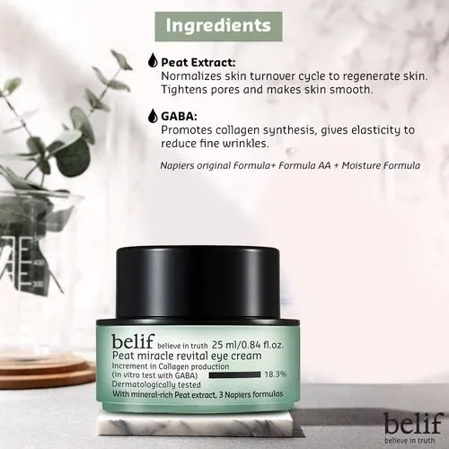 Belif Peat Miracle Revital Eye Cream 25ml