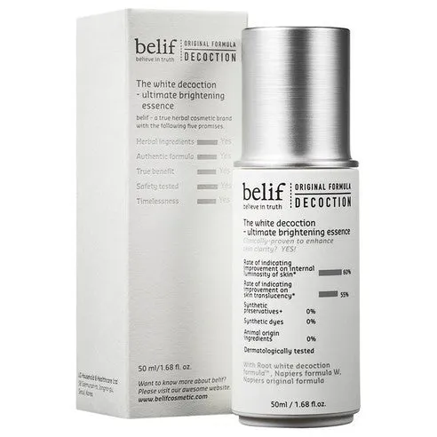 Belif The White Decoction - Ultimate Brightening Essence 50ml