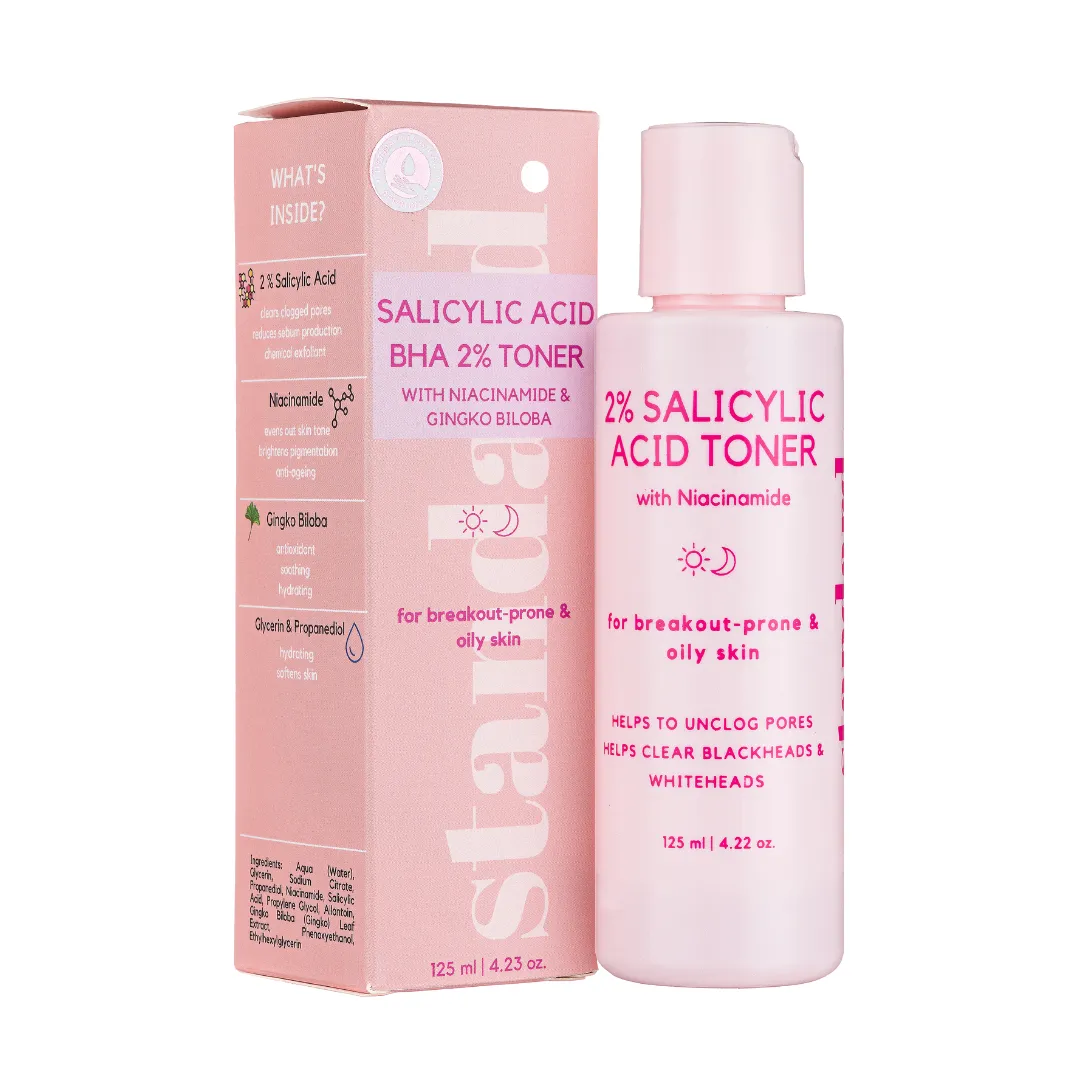 BHA Salicylic Acid 2% Toner with Niacinamide