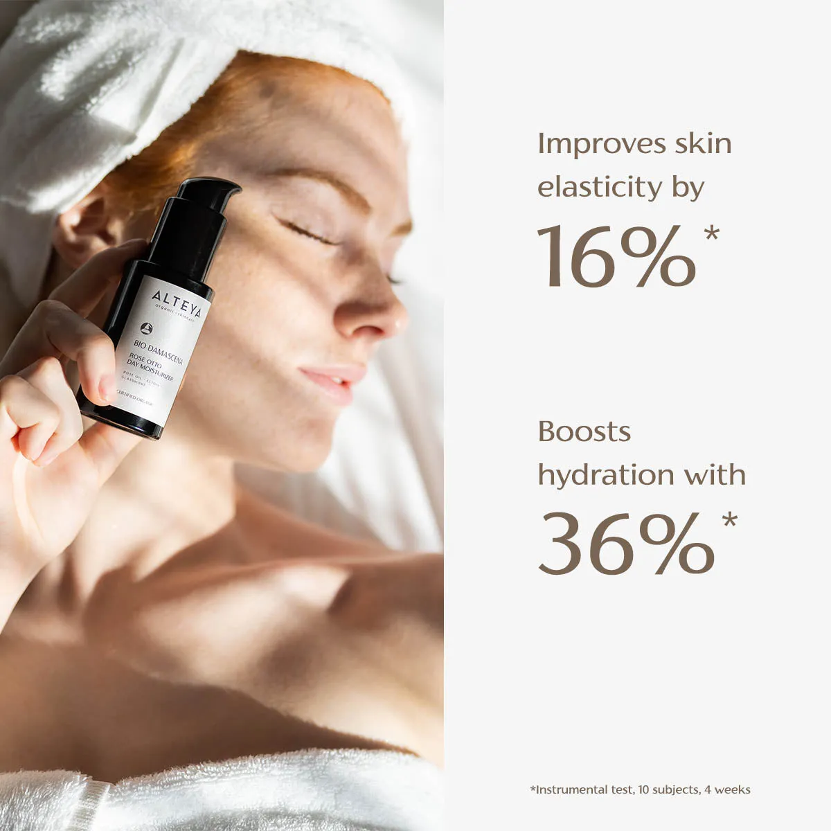 BIO DAMASCENA ORGANIC ROSE OTTO DAY MOISTURIZER
