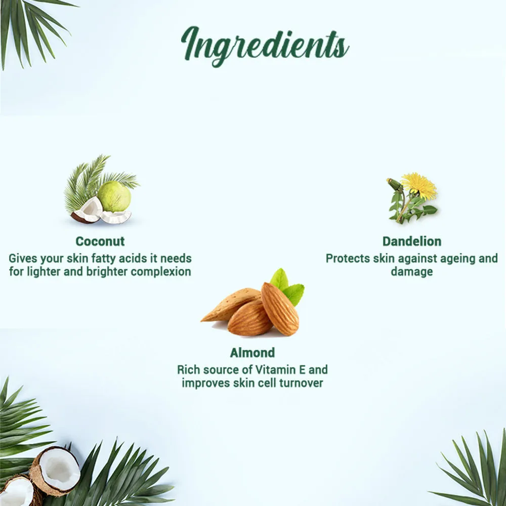Biotique Coconut Brightening Instant Glow Cream (50gm)