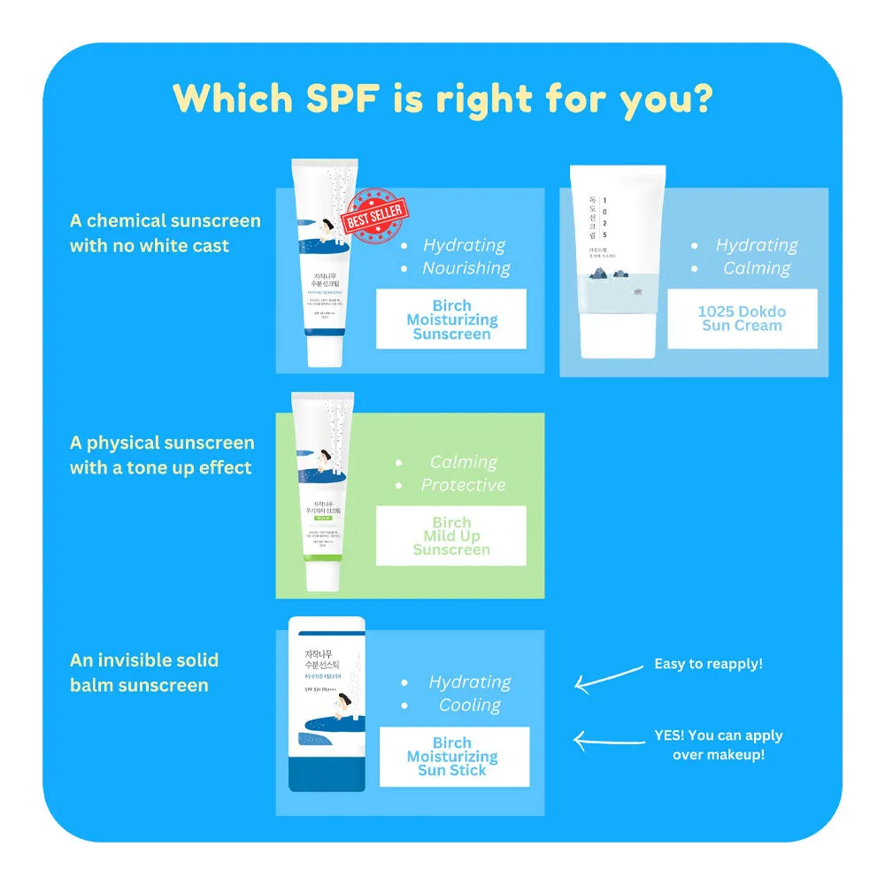 Birch Moisturizing Mild-Up Sunscreen SPF 50 / PA    