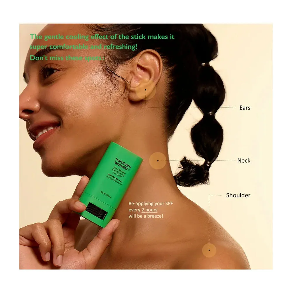 Black Bamboo Daily Soothing Sun Shield SPF50  PA    