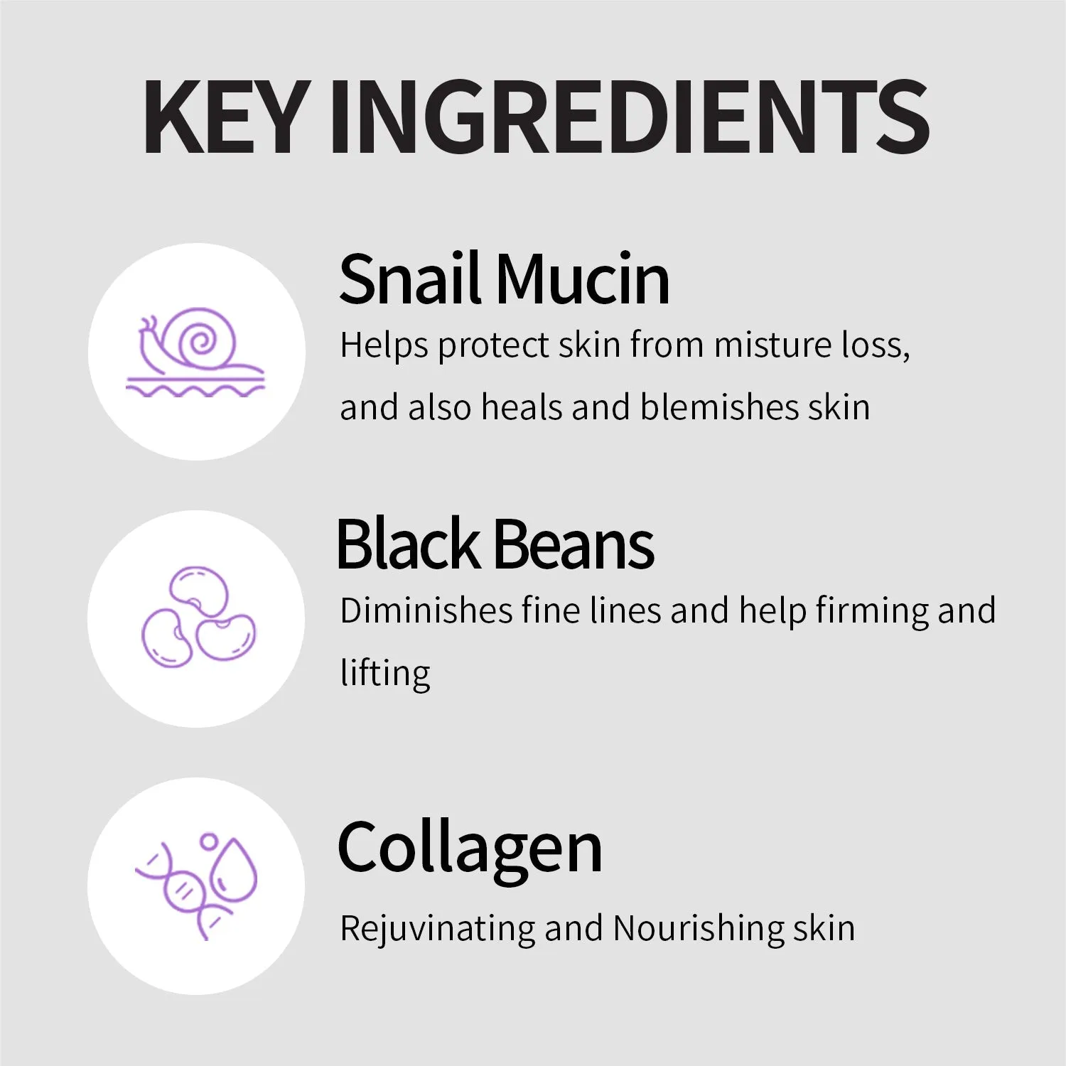 Black Snail Collagen Cream 30ml