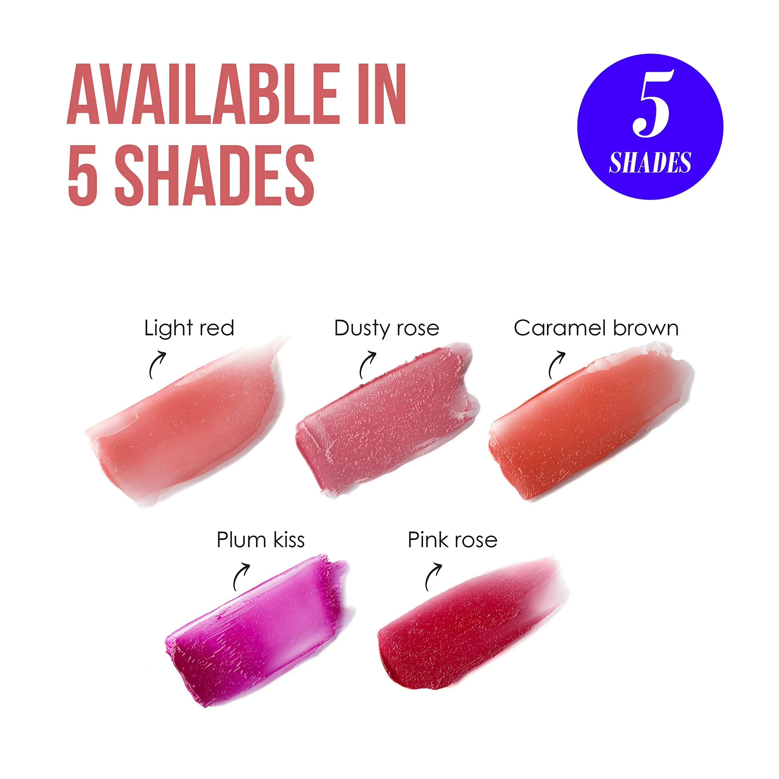 Blue Heaven Jelly & Butter Lip Balm - Caramel Brown, infused with Shea Butter & Vitamin E, Fades Pigmentation