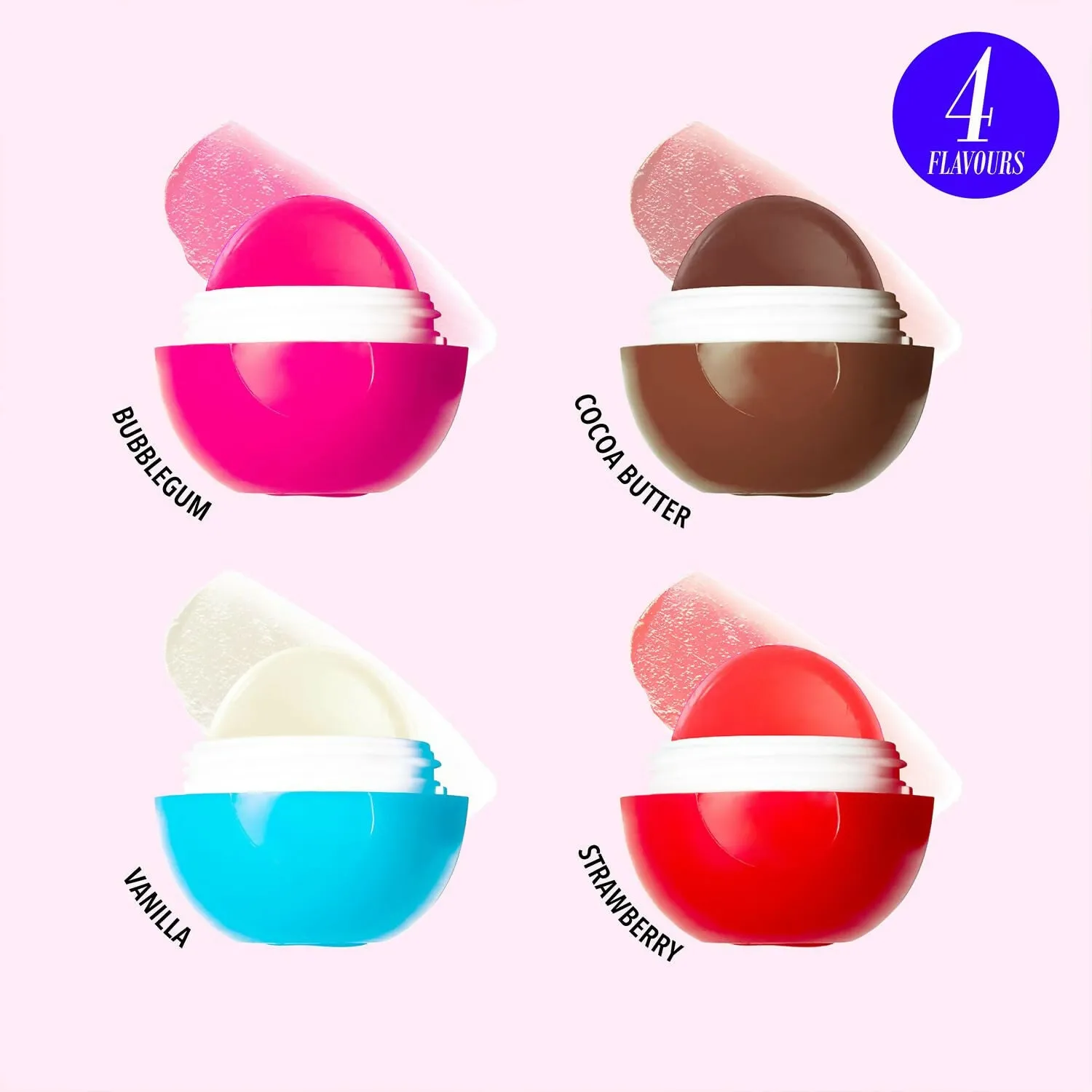 Blue Heaven Tinted Lip Balm Bubblegum infused with Shea Butter, Almond oil and Vitamin E