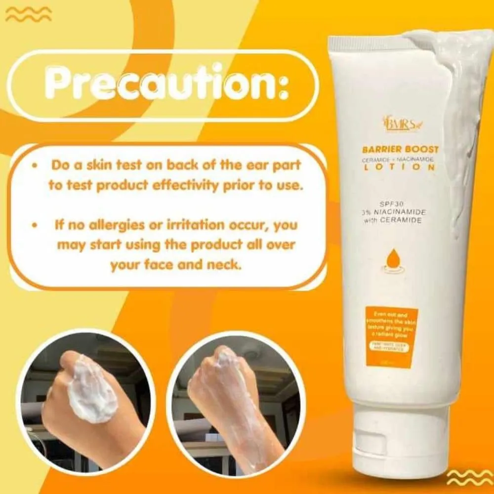 BMRS - Barrier Boost Ceramide   Niacinamide Lotion SPF 30 - 100 ML