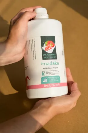 Body Wash - Strawberry and Yogurt  1000mL