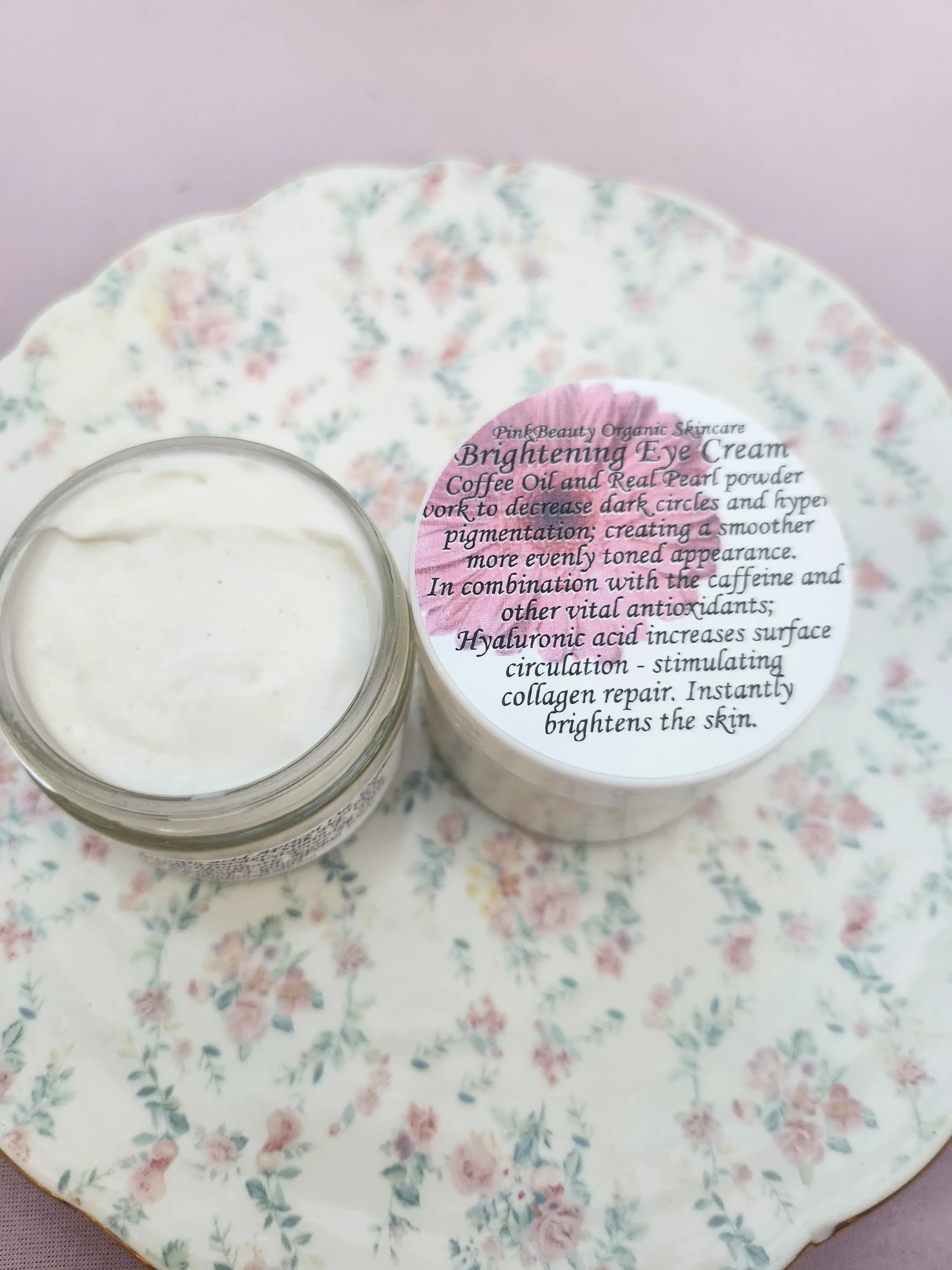 Brightening Eye Cream with real pearl