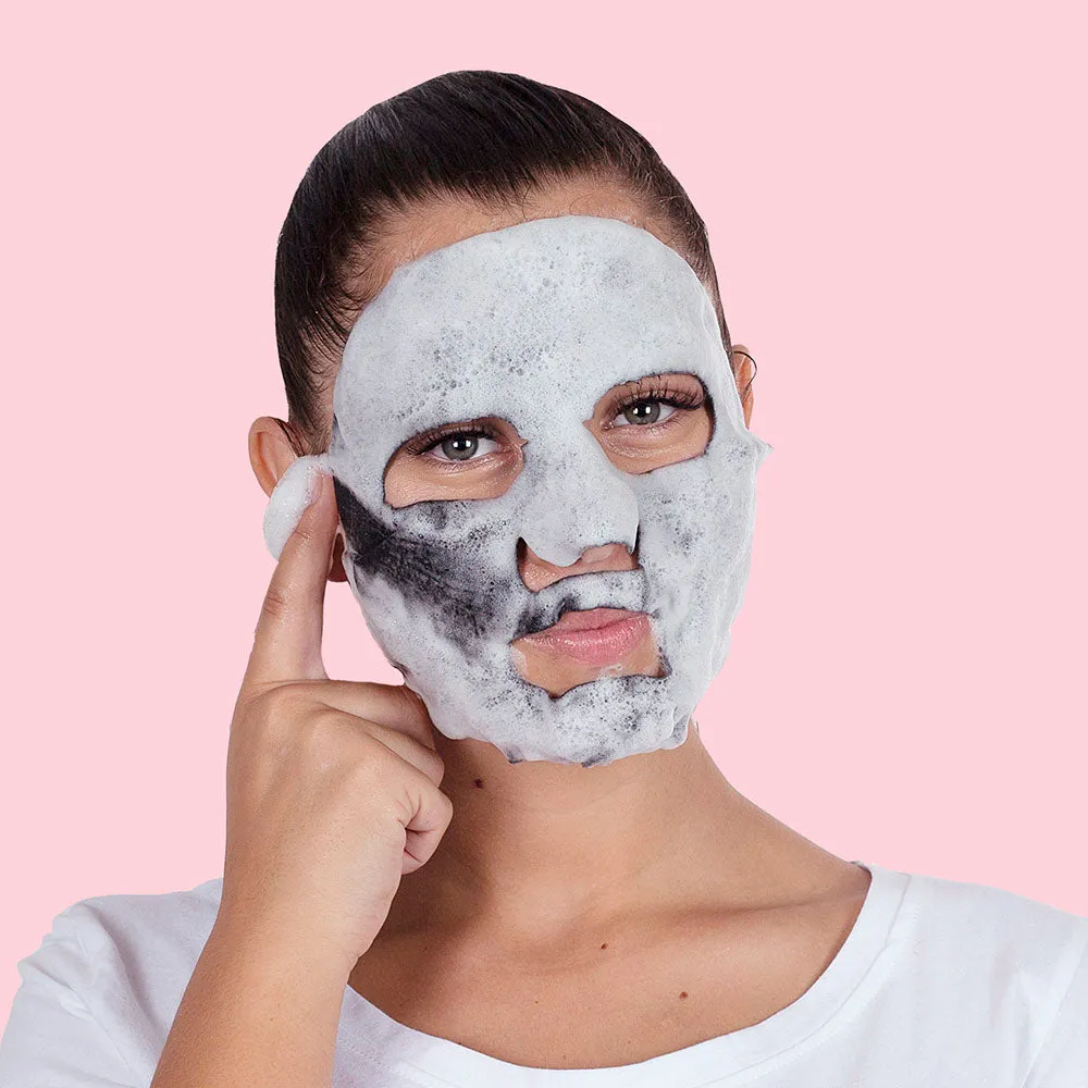 Bubble Purifying   Charcoal Face Sheet Mask