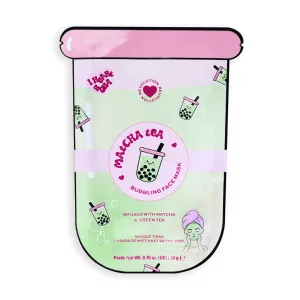 Bubble Tea Matcha Tea Bubble Sheet Mask Matcha Green