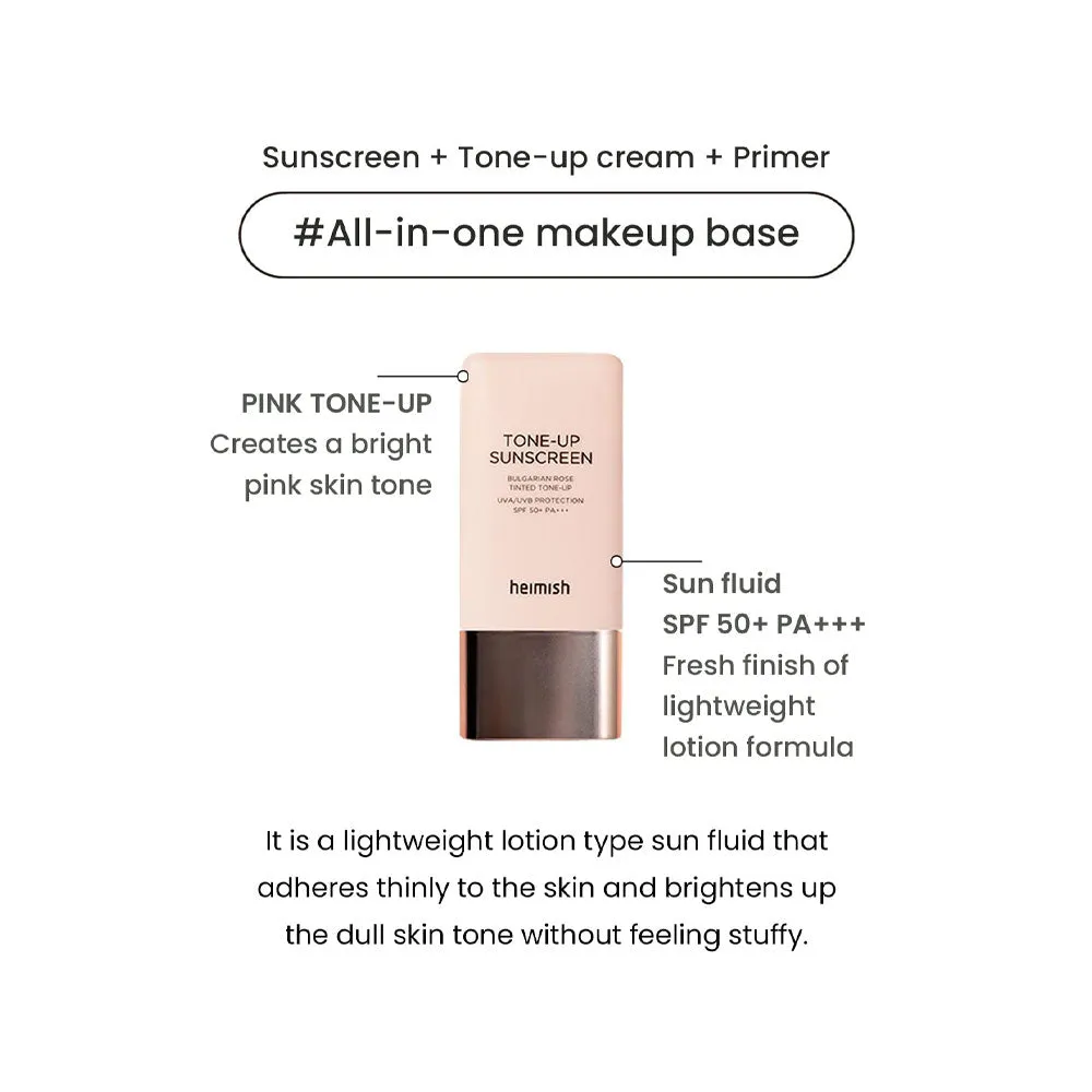 Bulgarian Rose Tinted Tone-up Sunscreen SPF50  PA   