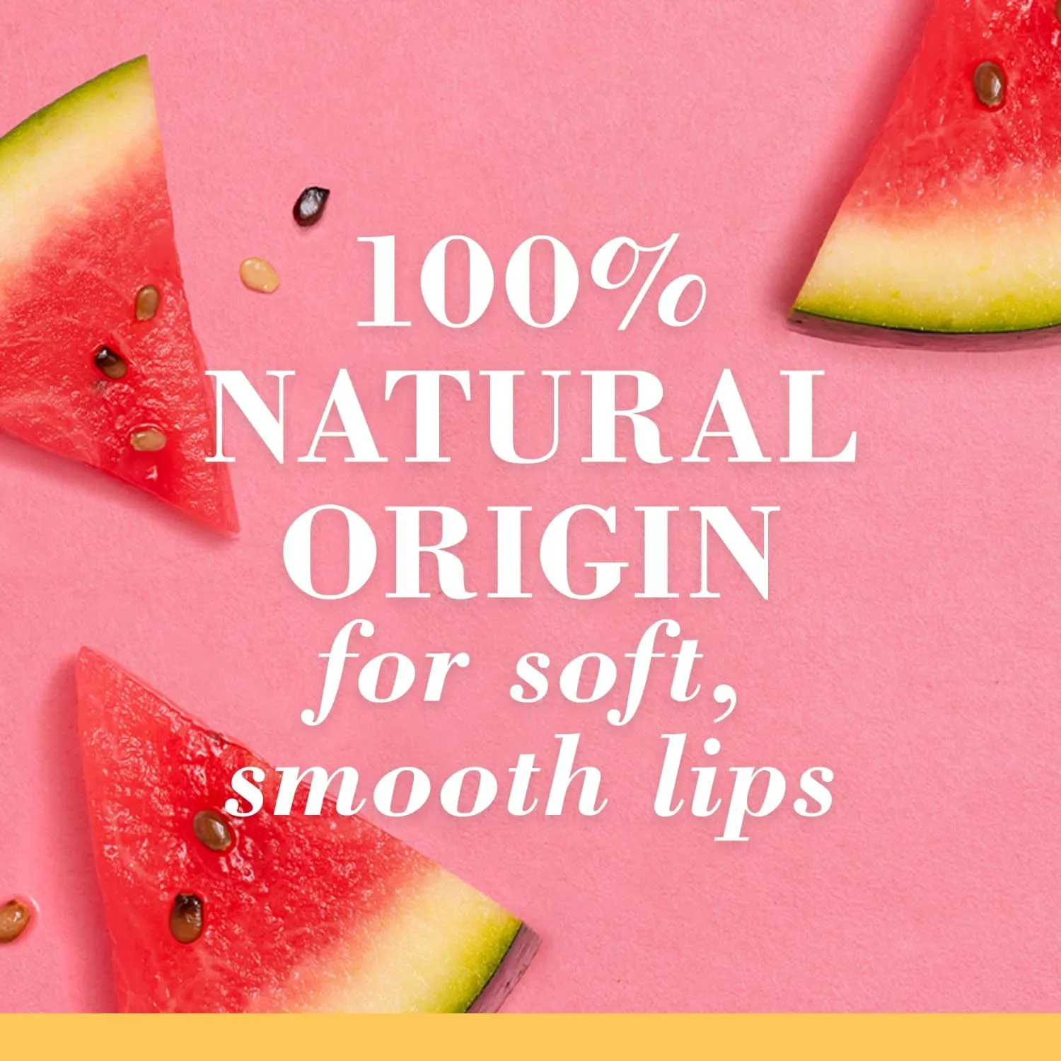 Burt's Bees 100% Natural Origin Squeezy Tinted Lip Balm, Watermelon Rush, 0.43 Ounce Squeeze Tube