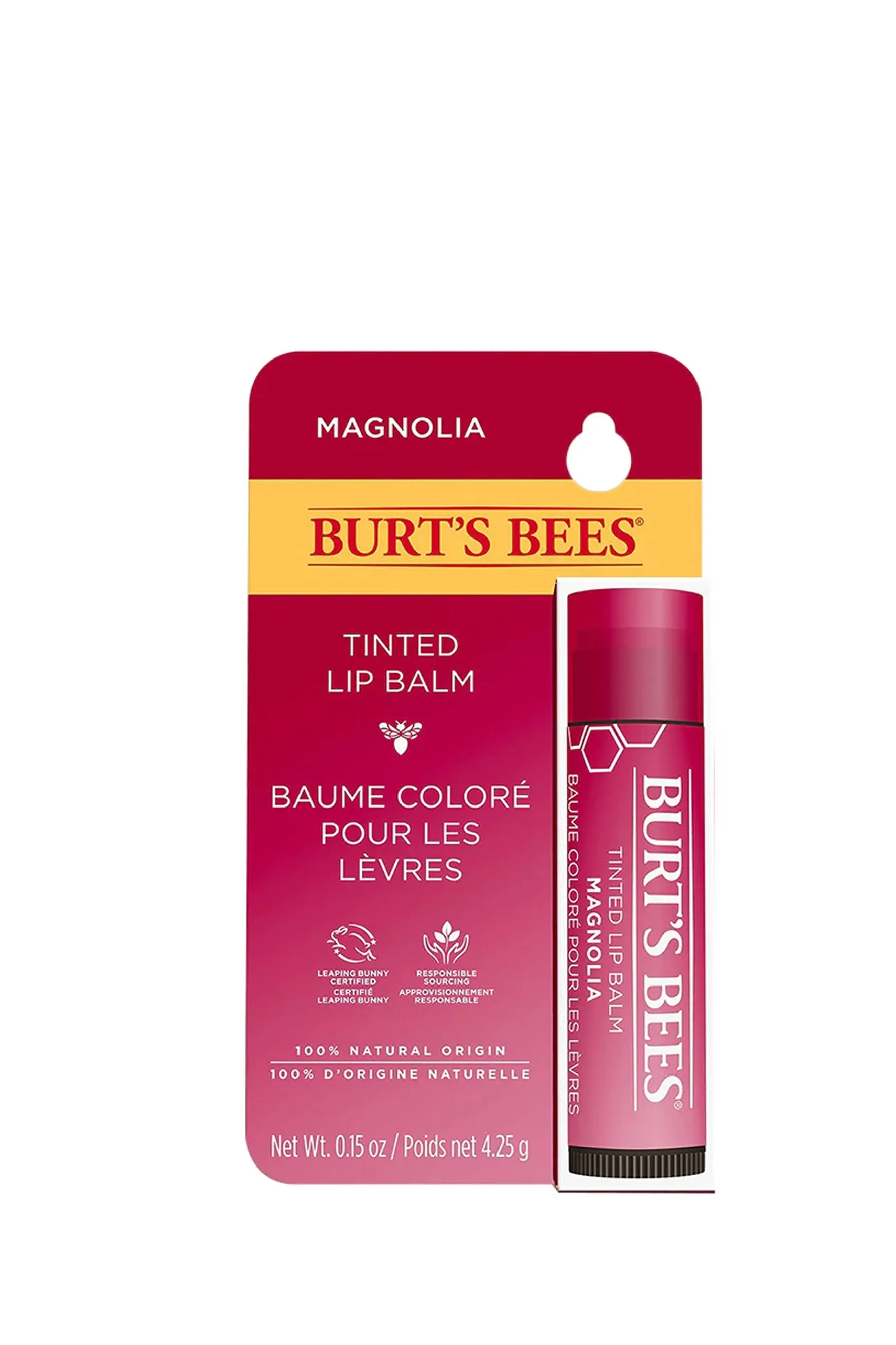 BURTS Bees Tinted Lip Balm Magnolia 4.25g