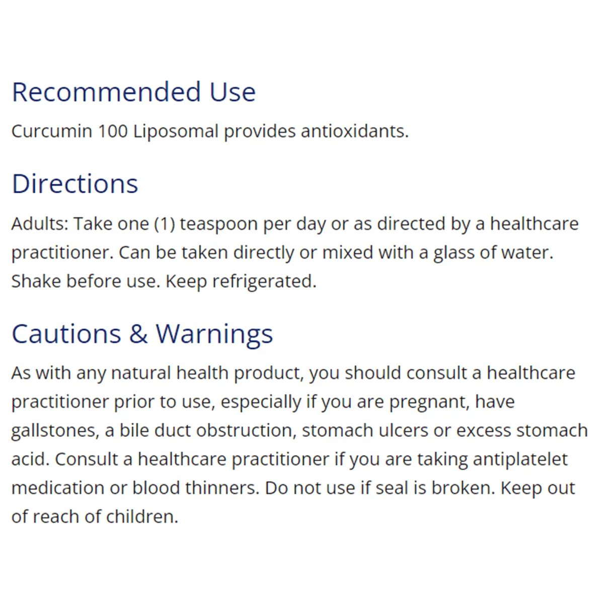 CanPrev Liposomal Curcumin 100 225mL