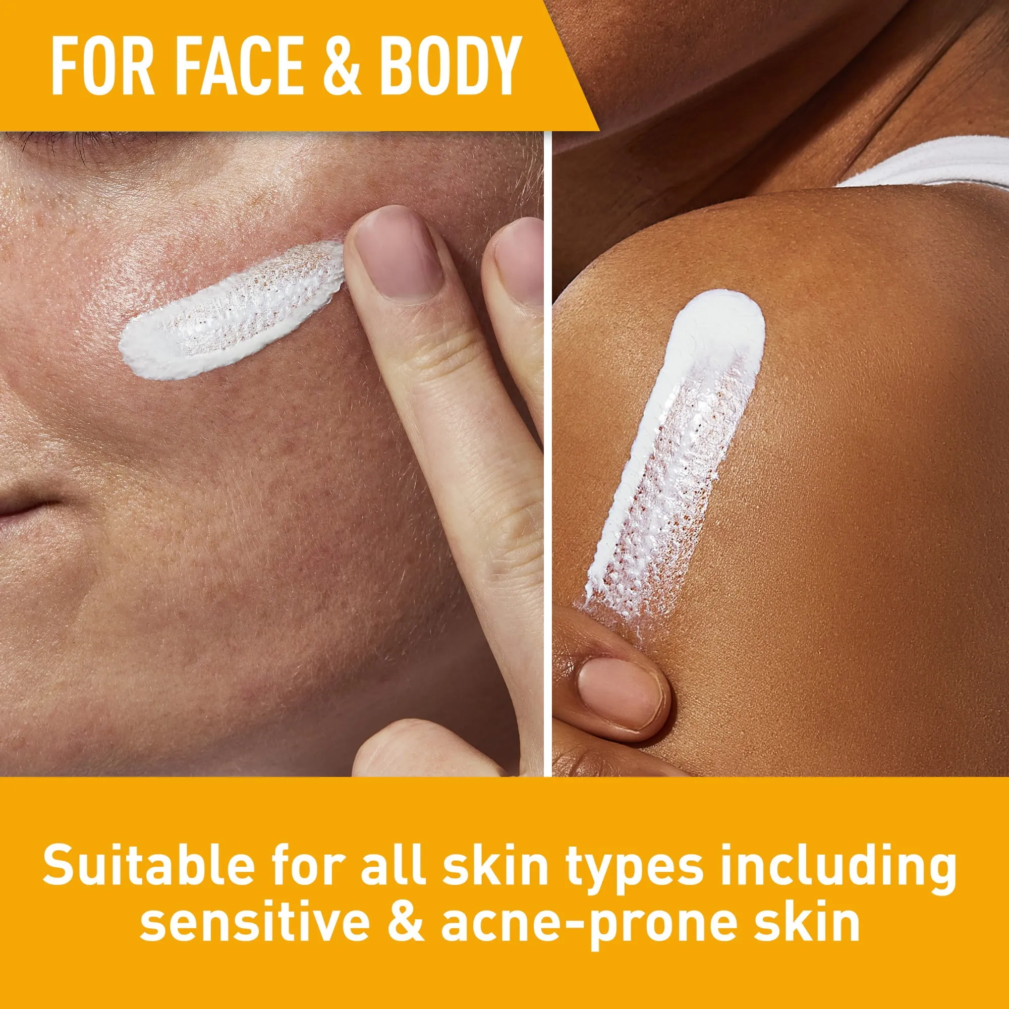 CeraVe Hydrating Sheer Sunscreen Lotion for Face & Body, SPF 30, 3 fl oz