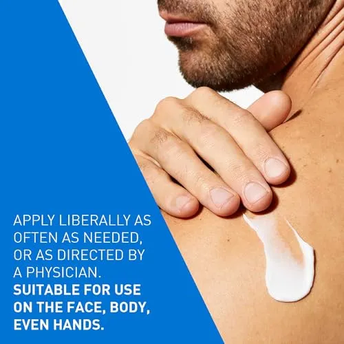 CeraVe Moisturizing Cream For Dry To Very Dry Skin (50ml) - Formulated with 3 Essential Ceramides And Hyaluronic Acid | Non-Comedogenic Moisturizer For Face and Body