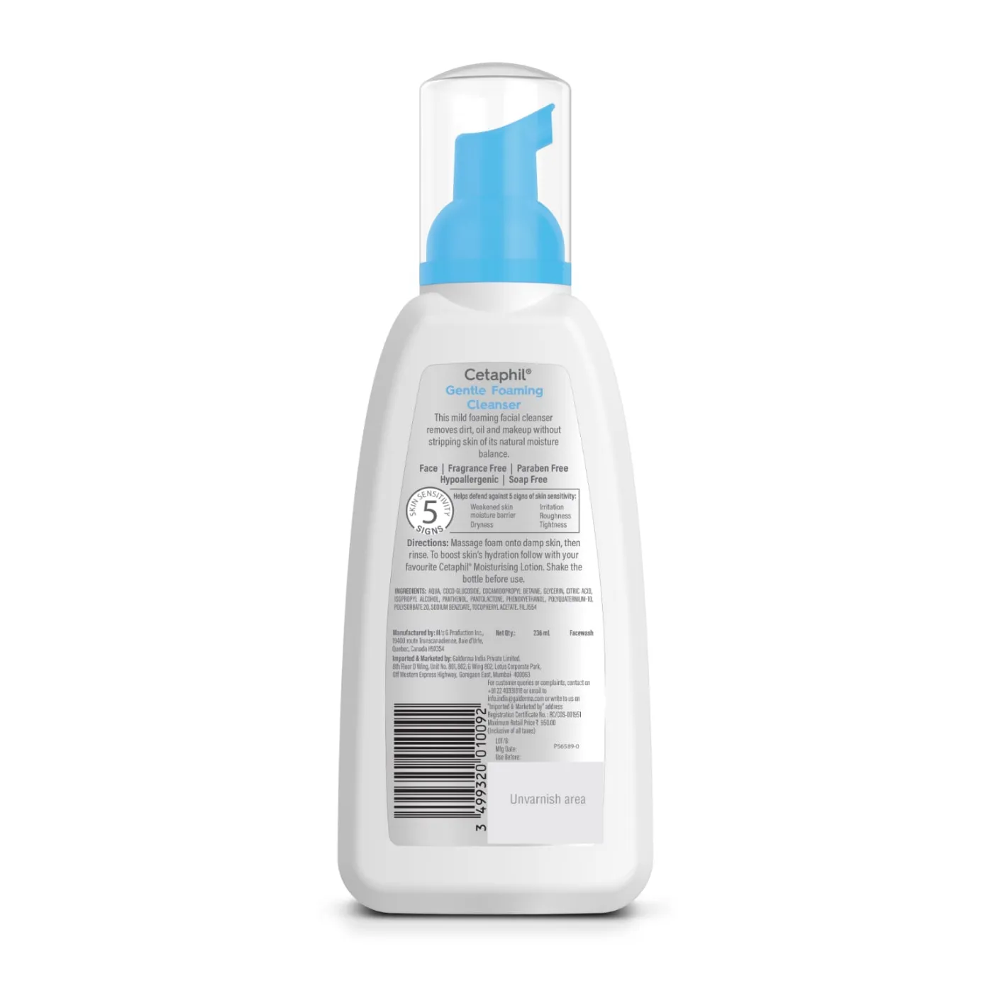 Cetaphil Foaming Cleanser 236ml