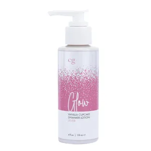 CGC Glow Pink Cupcake Shimmer Body Lotion - 4 oz Silver
