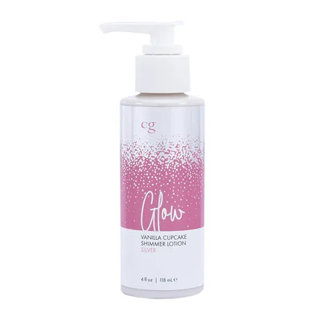 CGC Glow Pink Cupcake Shimmer Body Lotion - 4 oz Silver