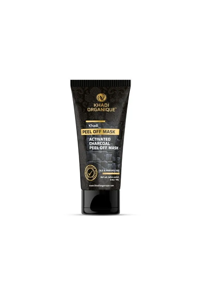 Charcoal Peel Off Mask - Khadi Organique