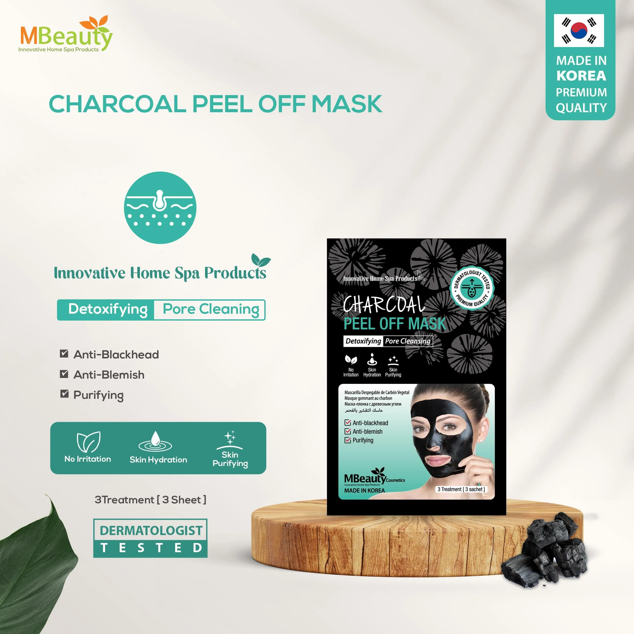 CHARCOAL PEEL OFF MASK