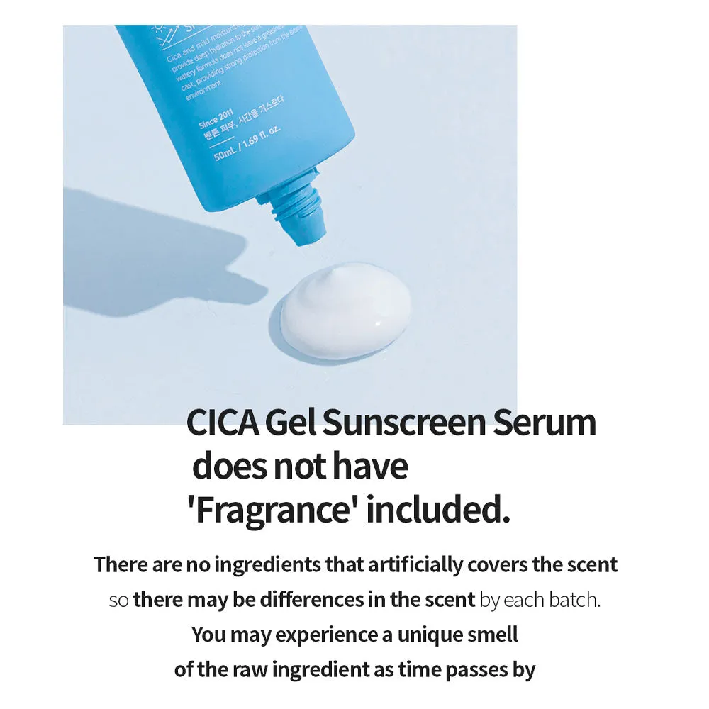 CICA Gel Sunscreen Serum SPF50 PA    