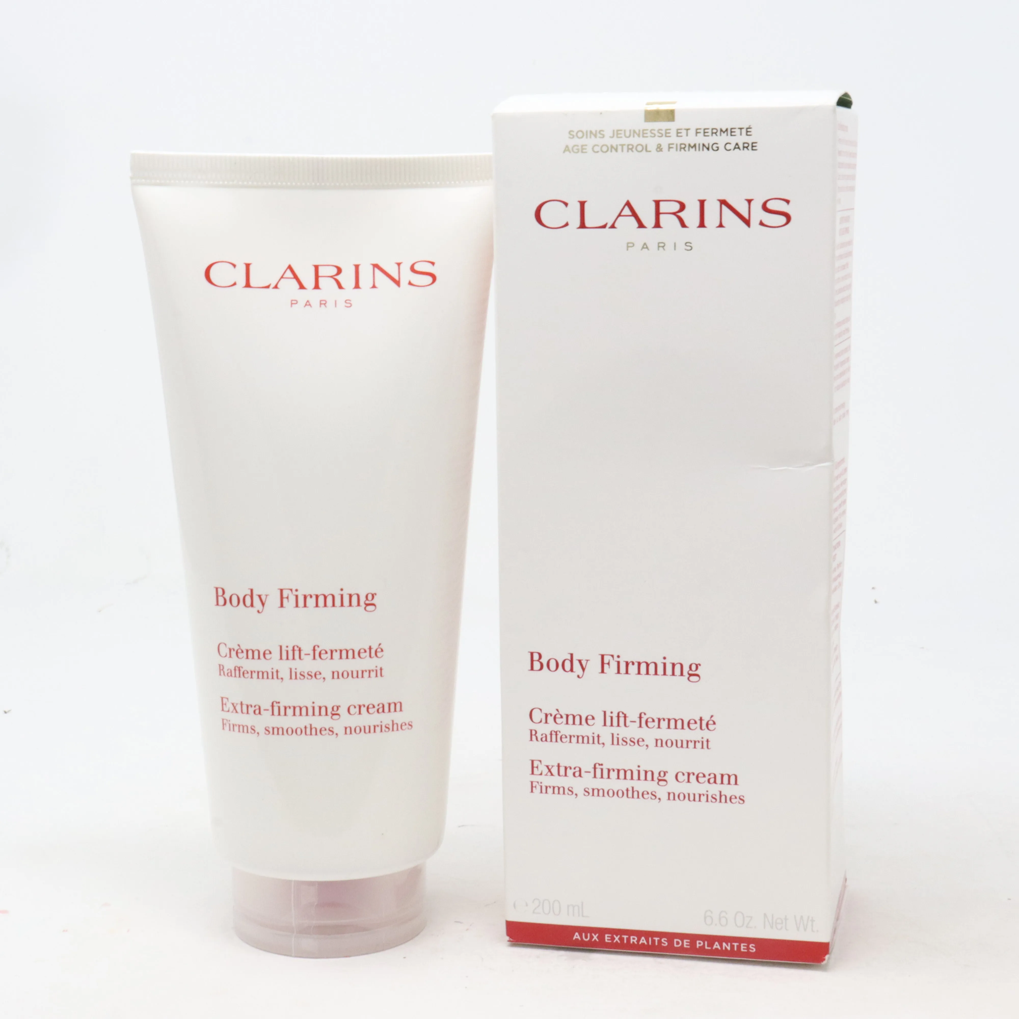 Clarins Body Firming Extra-Firming Cream  6.6oz/200ml New With Box