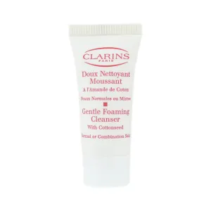 Clarins Gentle Foaming Cleanser With Cottonseed Sample 0.17Oz/5ml New In Box