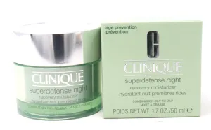 Clinique Superdefense Night Recovery Moisturizer  1.7oz/50ml New With Box