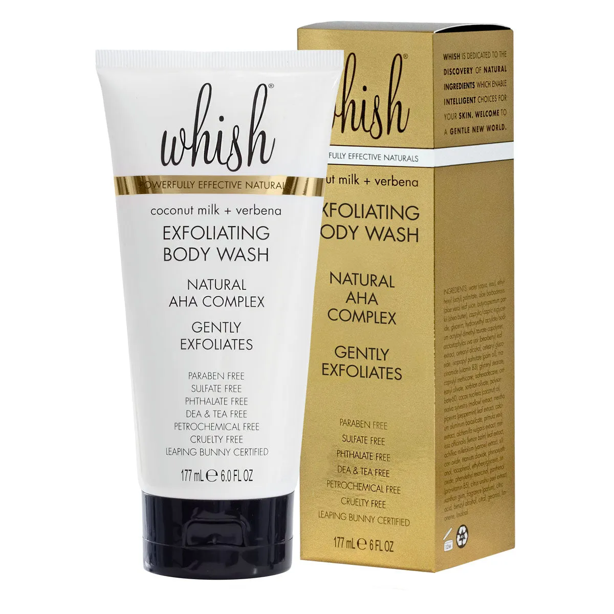 Coconut Milk & Verbena Exfoliating Body Wash