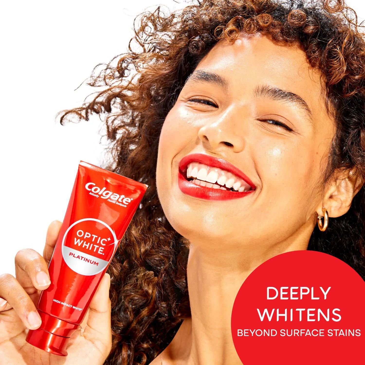 Colgate Optic White Platinum Teeth Whitening Toothpaste, 4.1 oz., 4 pk.