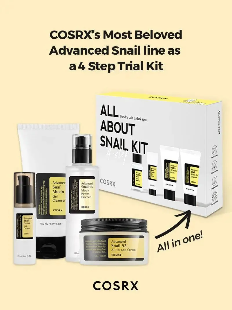 COSRX All About Snail Kit 4 Step