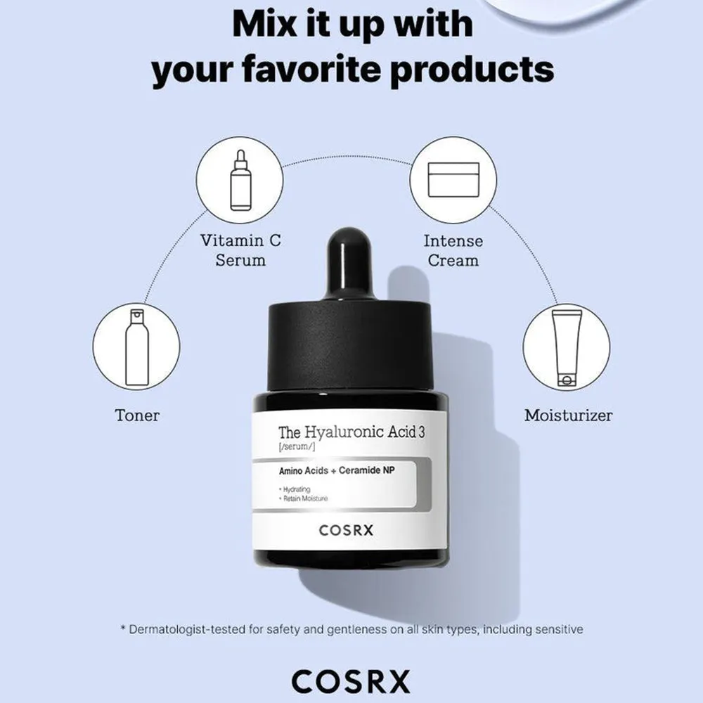 COSRX The Hyaluronic Acid 3 (20ml / 0.67 fl. oz)